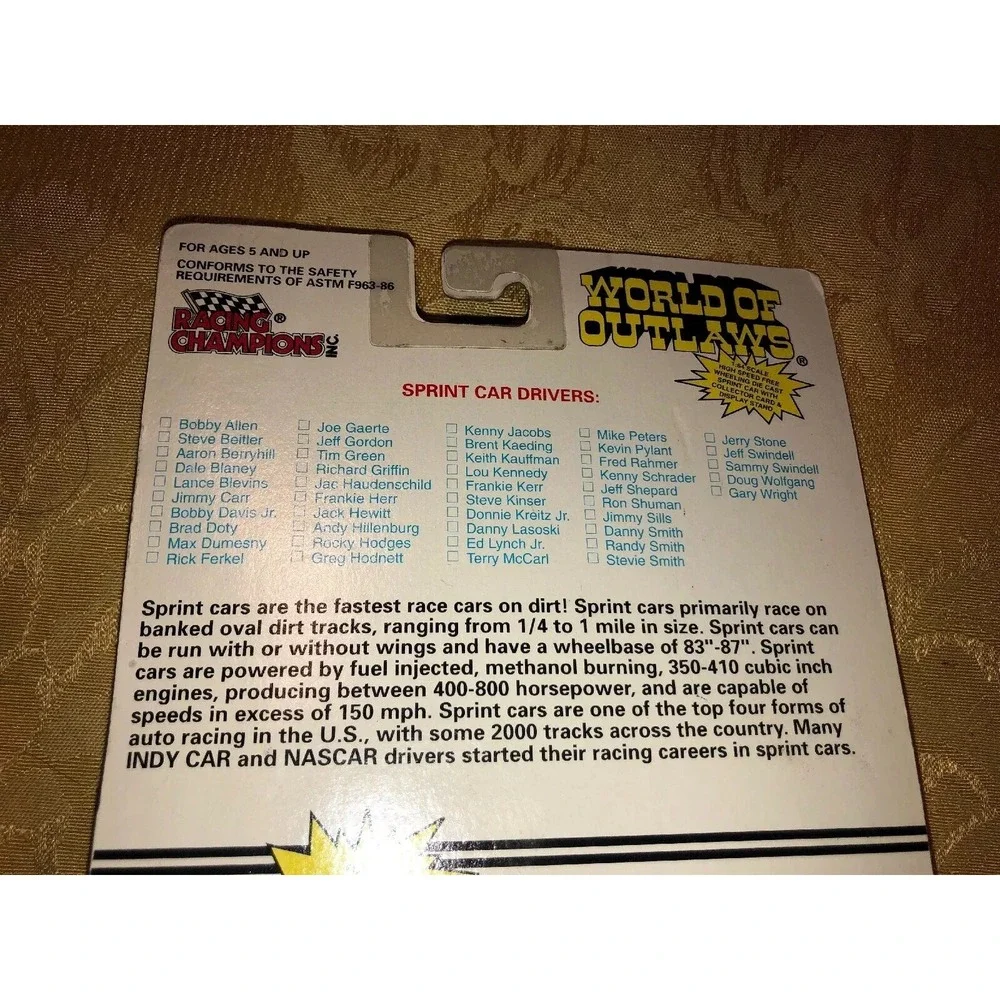 New Lance Blevins World of‎ Outlaws 1:64 Die Cast Racing Champions